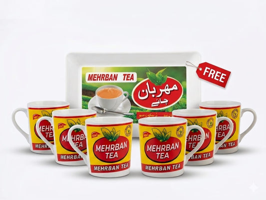 Set of 6 Cups and a dish free